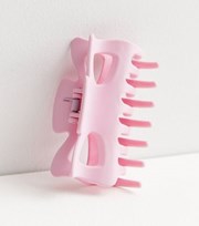 New Look Pink Matte Large Bulldog Claw Clip